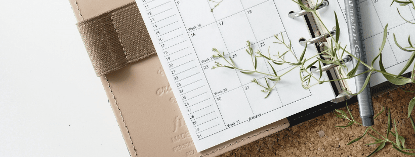 consistent content calendar