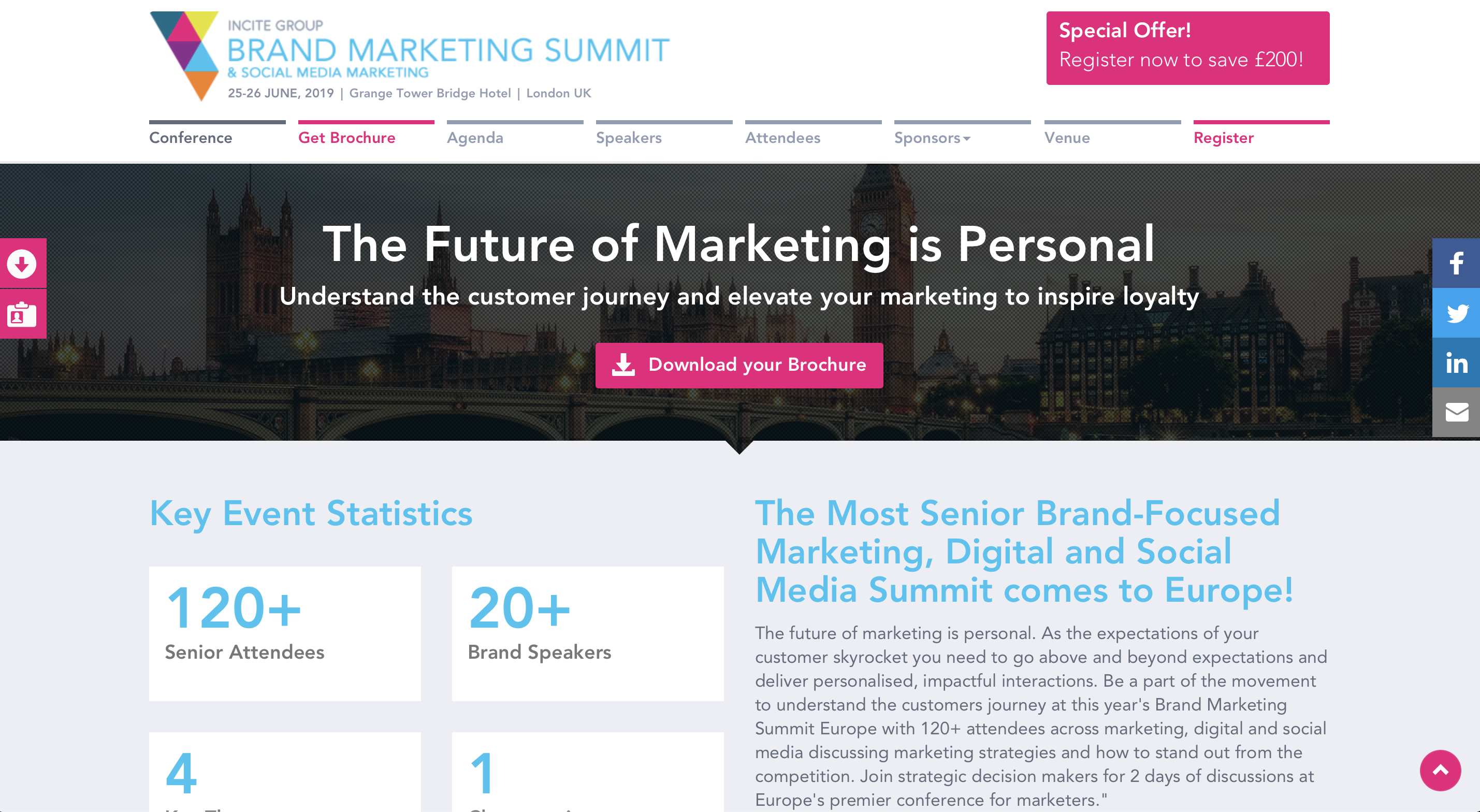 social media marketing event